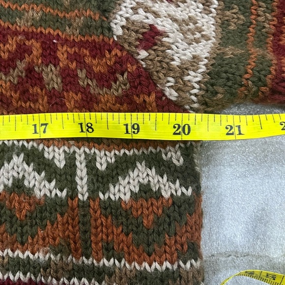 [M]Jones New York Men's Multicolor Fair Isle Patterned Wool Blend Sweater NWOT - Picture 4 of 6